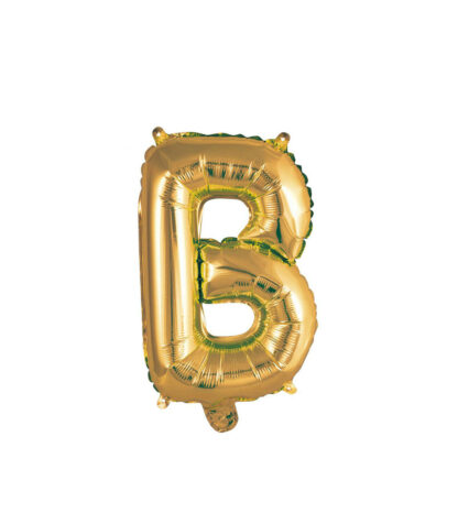 Palloncino Mylar Lettera B Oro