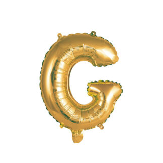 Palloncino Mylar Lettera G Oro