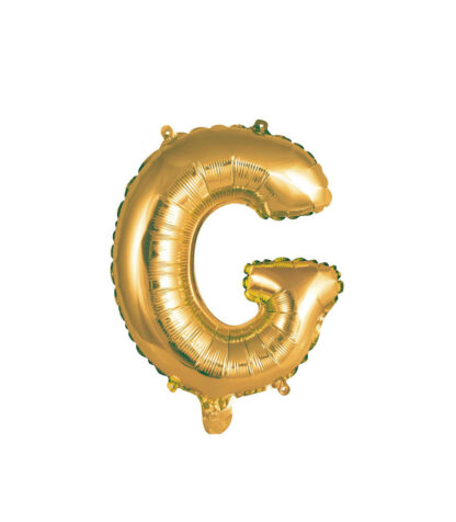 Palloncino Mylar Lettera G Oro