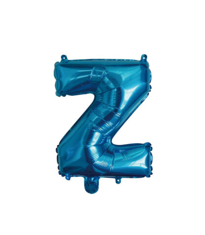 Palloncino Mylar Lettera Z Blu