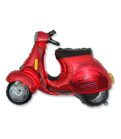 Mylar Scooter Rosso SuperShape