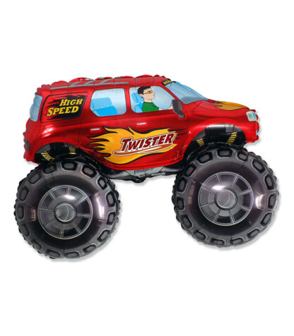 Mylar Jeep Big Wheel SuperShape