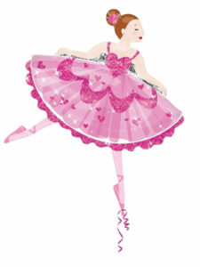 Mylar Ballerina SuperShape