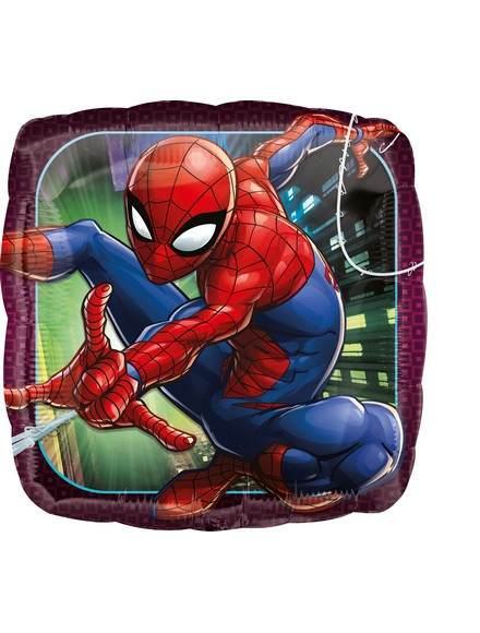 Palloncino foil quadrato Spiderman - ingrocartgroup