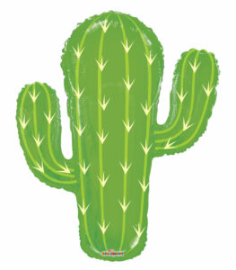 Mylar Cactus Verde SuperShape