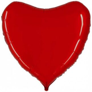 Palloncino In Mylar Cuore 36" Rosso