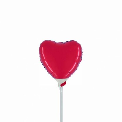 Palloncino In Mylar Cuore 4" Rosso