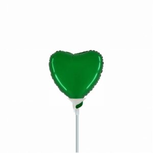 Palloncino In Mylar Cuore 4" Smeraldo