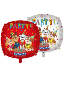 Palloncino Foil Quadrato Paw Patrol 18"