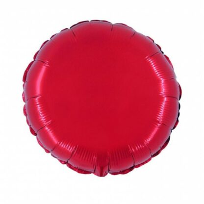 Palloncino In Mylar Tondo 18" Rosso