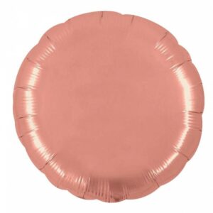 Palloncino In Mylar Tondo 36" Rosa Gold