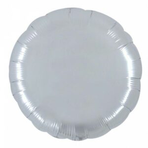 Palloncino In Mylar Tondo 36" Argento 