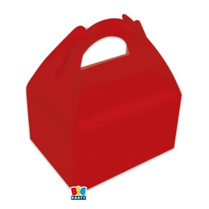 6 Happy Box cm. 15 x 18 x 11 Rosso