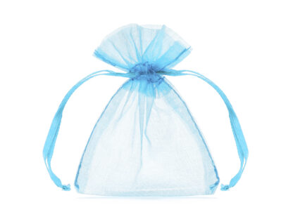 Sacchetti di Organza Blu Cielo