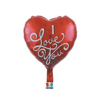 Palloncino 18" I Love You Script