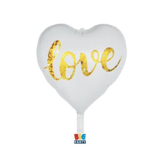 Palloncino Foil 18" Sweet Love Gold