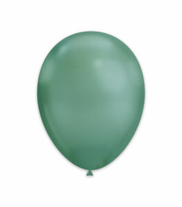 Palloncini In Lattice Chrome Verde 13" - 33 cm 