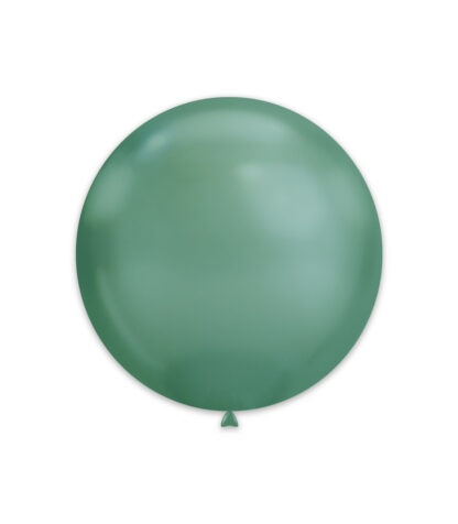 Palloncini In Lattice Chrome Verde 15" - 38 cm