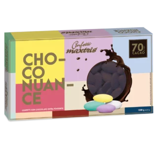 Confetti Maxtris Choco Nuance Nero Confezione 1 Kg