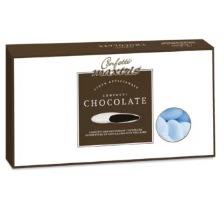 Confetti Maxtris al Cioccolato Celeste Confezione 1 kg