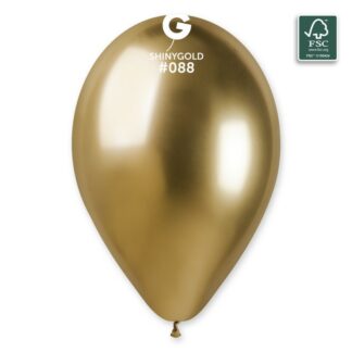 Palloncini In Lattice Shiny Gold 13" - 33 cm