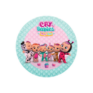 Piatti Festa A Tema Cry Babies 18 cm 