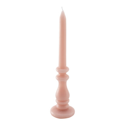 Candela Candelabro Rosa Cm 6.9x6.9x28.5