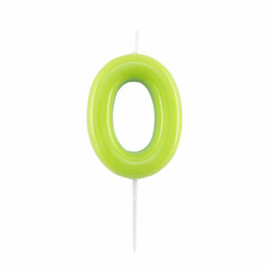 Candelina Glossy Lime Numero 0 