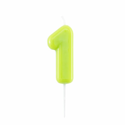 Candelina Glossy Lime Numero 1