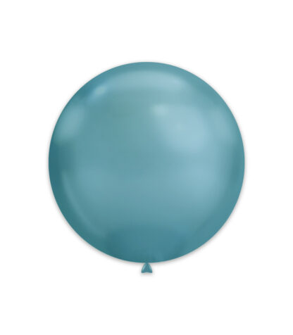 Palloncini In Lattice Chrome Blu 15"