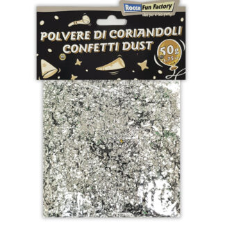 Polvere di Coriandoli Argento 50 G