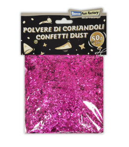 Polvere di Coriandoli Fucsia 50 G 