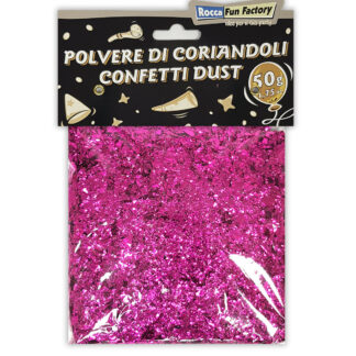 Polvere di Coriandoli Fucsia 50 G