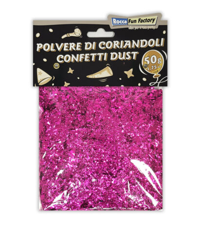 Polvere di Coriandoli Fucsia 50 G