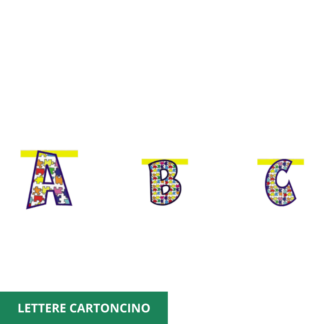 Lettere cartoncino