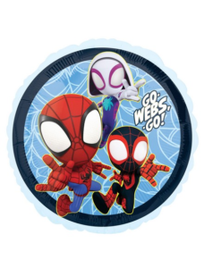 Palloncino Spidey & Friends Tondo 17" - 42 cm