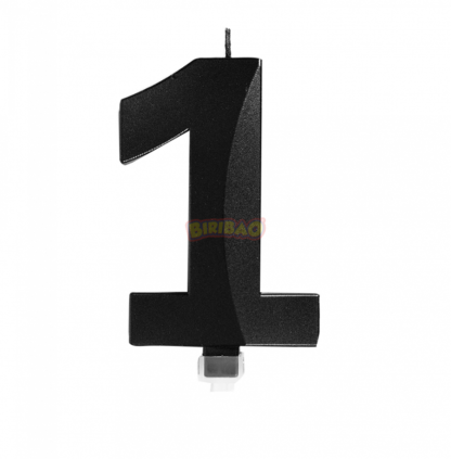 Candelina Luxury Colore Nero Chrome Numero 1