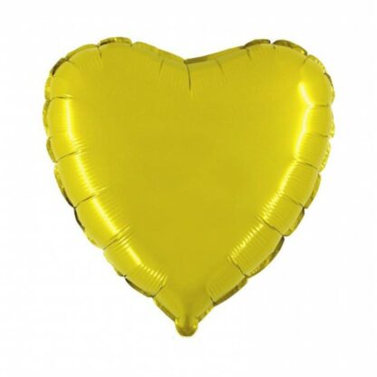 Palloncino In Mylar Cuore 18" Giallo