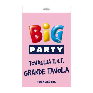 Tovaglia In TNT 160 x 260 Cm Rosa
