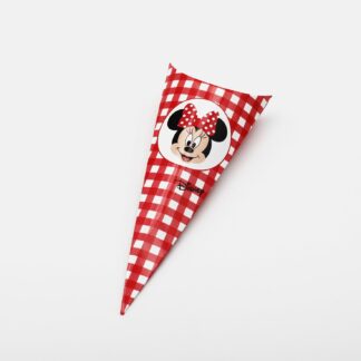 Cono Busta PortaConfetti Minnie Party Rosso