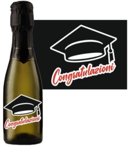 Prosecco Brut Scritta Congratulazioni