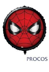 Palloncino Spiderman Con Pesetto E Nastrino 18"