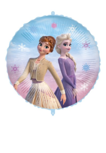 Palloncino Frozen 2 Con Pesetto E Nastrino 18"