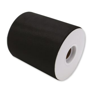 Rotolo Tulle 12,5 cm x 100 mt Nero