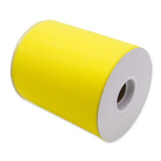 Rotolo Tulle 12,5 cm x 100 mt Giallo