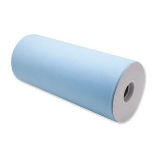 Rotolo Tulle 25 cm x 100 mt Celeste