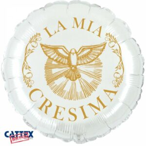 Palloncino Mylar La Mia Cresima 18"