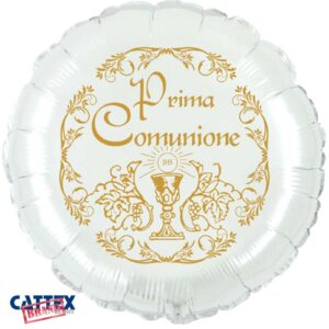 Palloncino Mylar Prima Comunione 18"