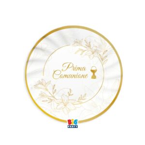 Piatti 20 cm Prima Comunione Elegant