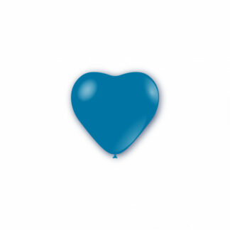 Palloncini Pastello Cuore 6" - 15 cm Blu